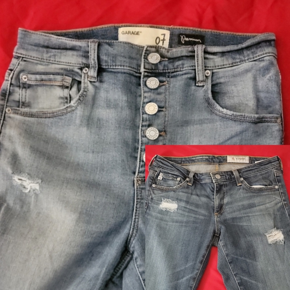 AG and GARAGE BUNDLE The Leggings Ankle Jeans FIRM PRICE